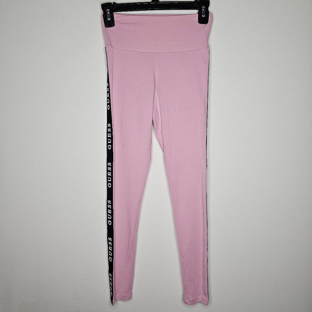 NWT Guess Women's Pink Activewear Leggings Size X-Small